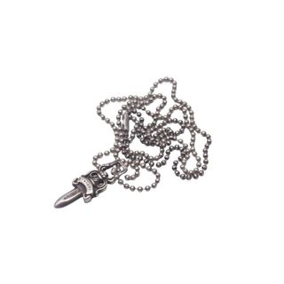 クロムハーツ(Chrome Hearts)のCHROME HEARTS クロムハーツ #5 ダガー DAGGER ZIP1ネックレス チャーム 6.4g シルバー 美品 中古 63137(キーホルダー)