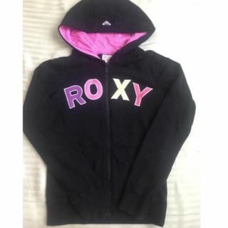 Roxy - ROXY ロキシー フルジップアップ パーカー ブラック Mサイズ