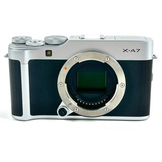 富士フイルム X-A7 ボディ シルバー 中古(ミラーレス一眼)