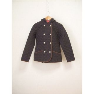 Traditional Weatherwear ウール フーディ サイズ34 キルティングジャケット ブラウン グレー レディース トラディショナルウェザーウェア【中古】9-1016A△(その他)