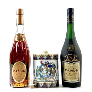 カミュ(カミュ)の3本 カミュ VSOP ナポレオン ヴィエイユリザーブ エクストラオールド コニャック(ブランデー)