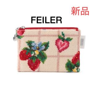 FEILER - 新品　FEILERフェイラー　ストロベリーフィールドプティ　ティッシュポーチ