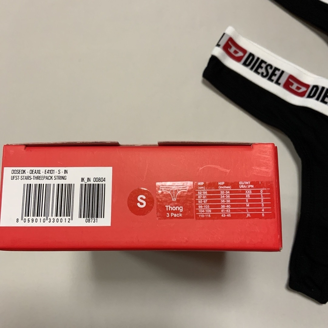 DIESEL - 洗練されたデザイン DIESEL 正規品 Thong 3パック DIESEL - 洗練されたデザイン DIESEL 正規品 Thong 3パック