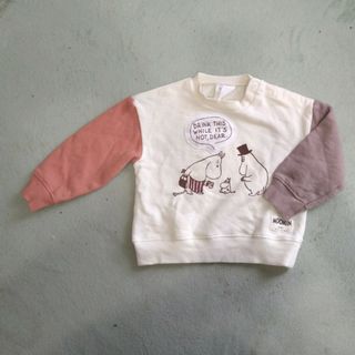 ムーミン(MOOMIN)の★5/12まで出品★ムーミン長袖トレーナー　90(Tシャツ/カットソー)