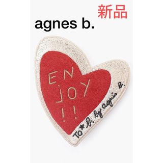 新品　agnes b. アニエスベー　 エンジジョイ ハートブローチ