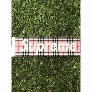 シュプリーム(Supreme)のSupreme Burberry ステッカー(その他)