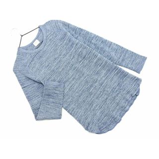 ユナイテッドアローズ(UNITED ARROWS)のgreen label relaxing グリーンレーベルリラクシング ユナイテッドアローズ 長袖 カットソー sizeM/ブルーグレー ■◇ メンズ(Tシャツ/カットソー(七分/長袖))