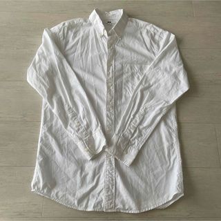 ユニクロ(UNIQLO)のユニクロ　UNIQLO メンズシャツ　白シャツ　size M(シャツ)