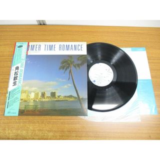 ▲01)【同梱不可・帯付き】角松敏生/Toshiki Kadomatsu/Summer Time Romance From KIKI/LPレコード/国内盤/RAL-8813/シティポップ/A