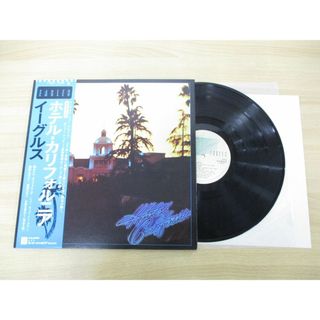 ▲01)【同梱不可・帯付き】Eagles/Hotel California/イーグルス/ホテル・カリフォルニア/P-10221Y/LPレコード/国内盤/ポスター付き/A(その他)