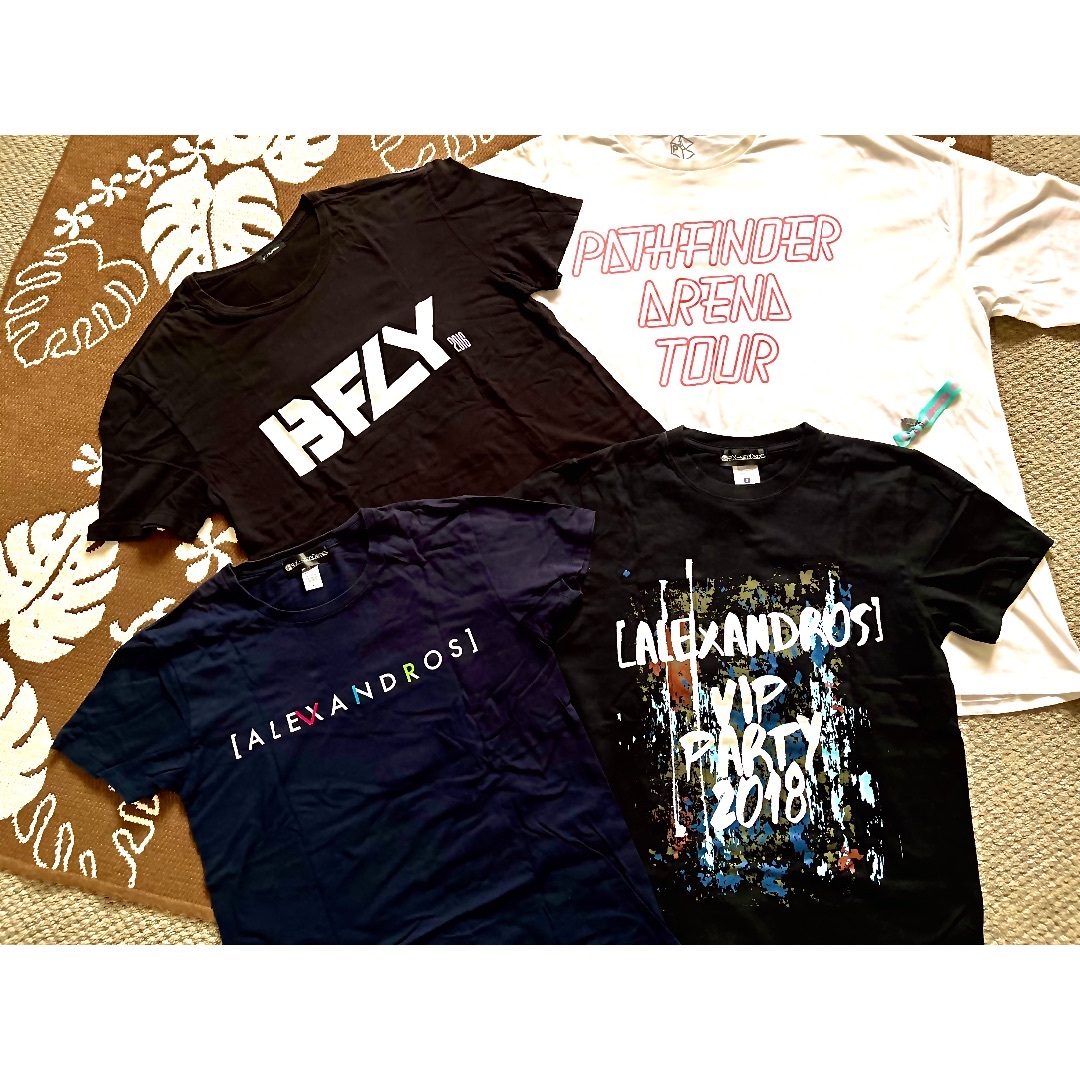 ライブTシャツセット[Bump、Alexandros] エンタメ/ホビーのタレントグッズ(ミュージシャン)の商品写真