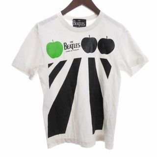 コムデギャルソン(COMME des GARCONS)のコムデギャルソン 2010年製 ザ・ビートルズ Tシャツ 半袖 白 M(Tシャツ/カットソー(半袖/袖なし))