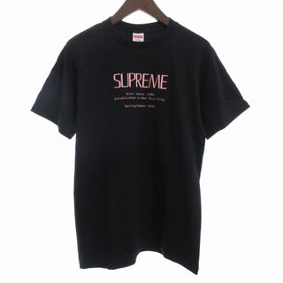 シュプリーム(Supreme)のシュプリーム 20SS ANNO DOMINI tee Tシャツ 半袖 黒 S(Tシャツ/カットソー(半袖/袖なし))