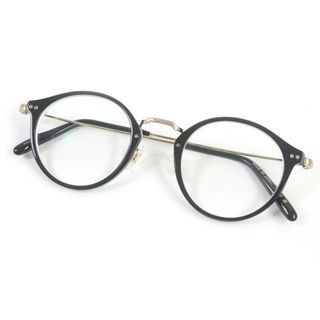 オリバーピープルズ(Oliver Peoples)の美品□OLIVER PEOPLES オリバーピープルズ OV5448T DONAIRE ボストンフレーム メガネ 眼鏡 アイウェア ブラック 46□22-145 度入り 日本製 メンズ(サングラス/メガネ)