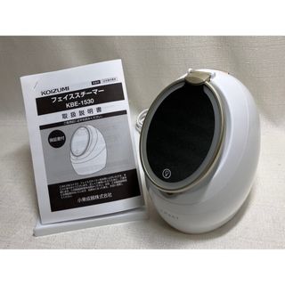 コイズミ(KOIZUMI)のコイズミ フェイススチーマーエナージュ ホワイト KBE-1530/W(フェイスケア/美顔器)