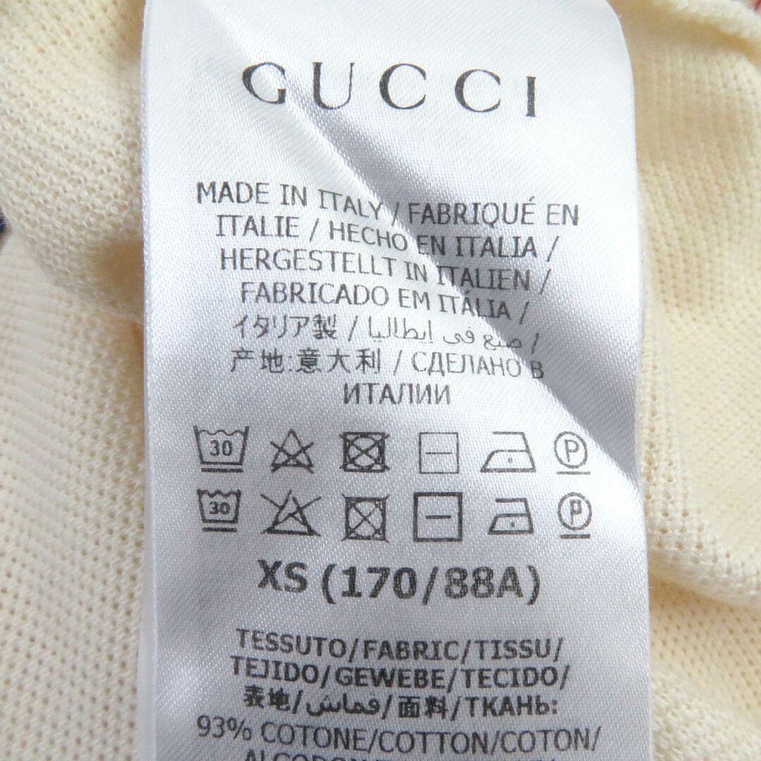 GUCCI - 極美品□GUCCI グッチ 625320 コットン100% GGロゴ Bee GUCCI - 極美品□GUCCI グッチ 625320 コットン100% GGロゴ Bee
