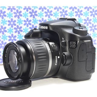 キヤノン(Canon)のWi-Fi内蔵★Canon EOS 70D★高画質★動画撮影★初心者おすすめ★(デジタル一眼)