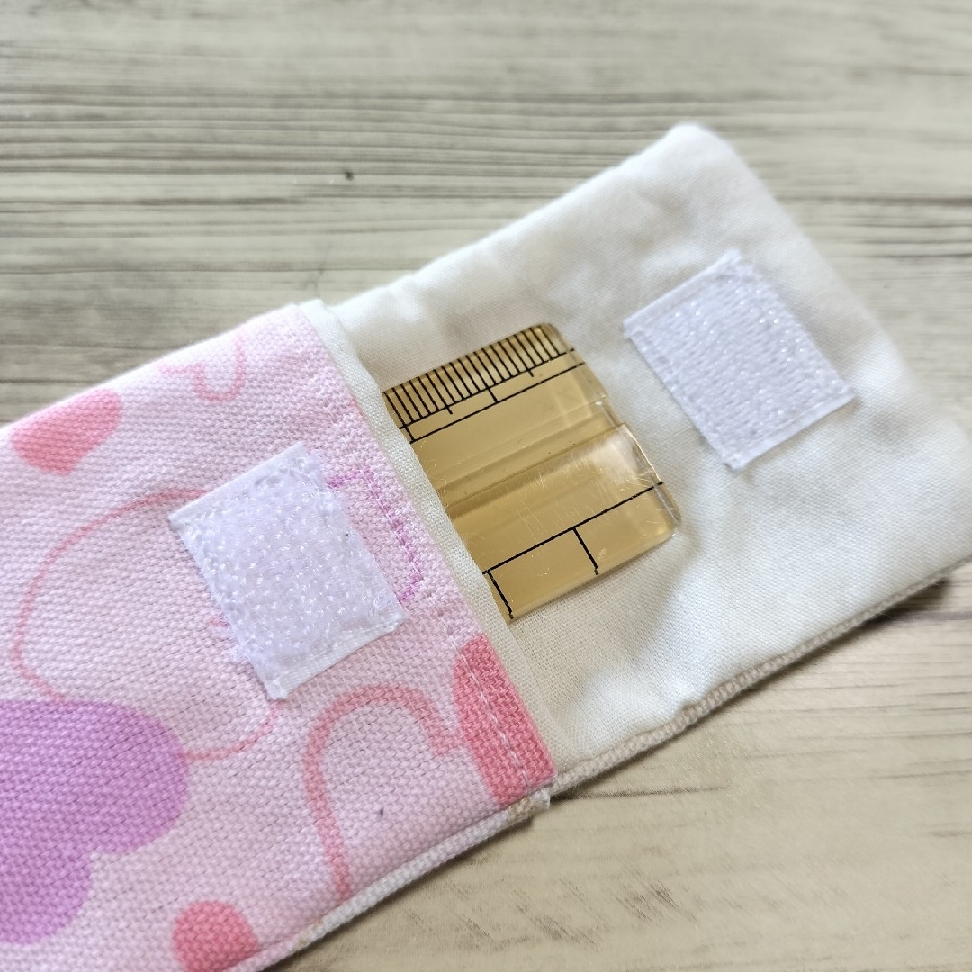 ものさし入れNo3 ハンドメイド 定規入れ　ものさしケース　小学校 ハンドメイドのキッズ/ベビー(その他)の商品写真