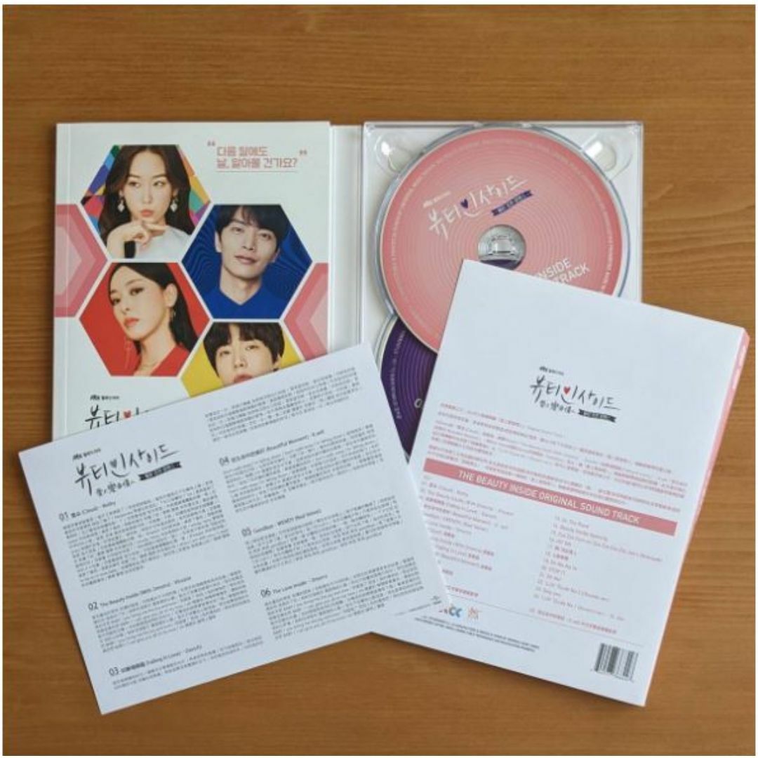微わけ有 中古 台湾限定盤 OST ビューティーインサイド CD+DVD エンタメ/ホビーのCD(テレビドラマサントラ)の商品写真