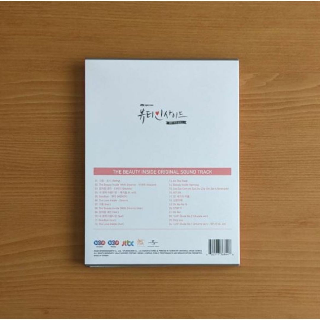 微わけ有 中古 台湾限定盤 OST ビューティーインサイド CD+DVD エンタメ/ホビーのCD(テレビドラマサントラ)の商品写真