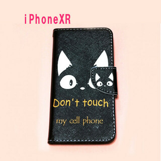 わずか！iPhoneXR　アイフォンケース　黒猫