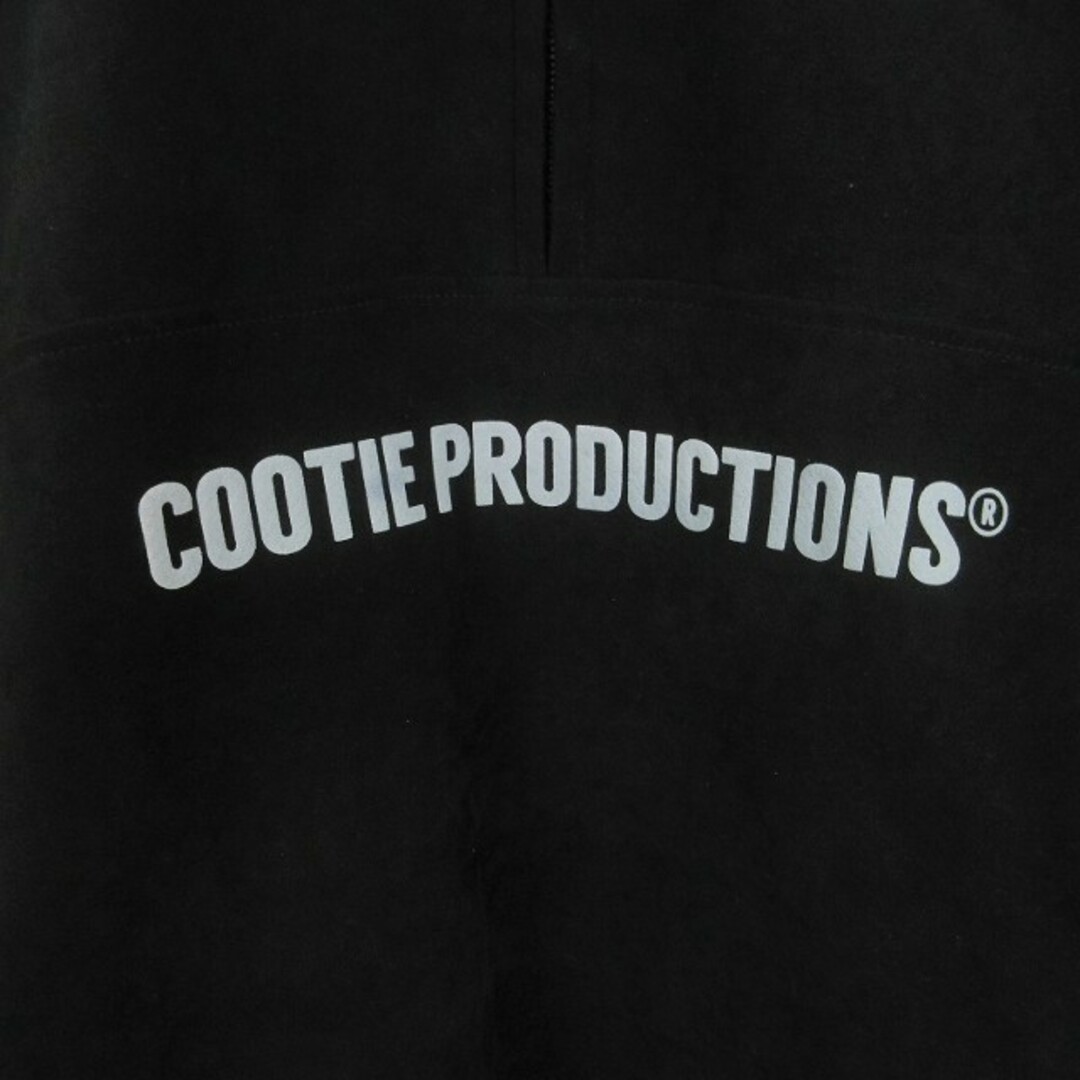 COOTIE(クーティー)のクーティー 22AW ハーフジップ トレーナー スウェット 長袖 黒 S メンズのトップス(その他)の商品写真
