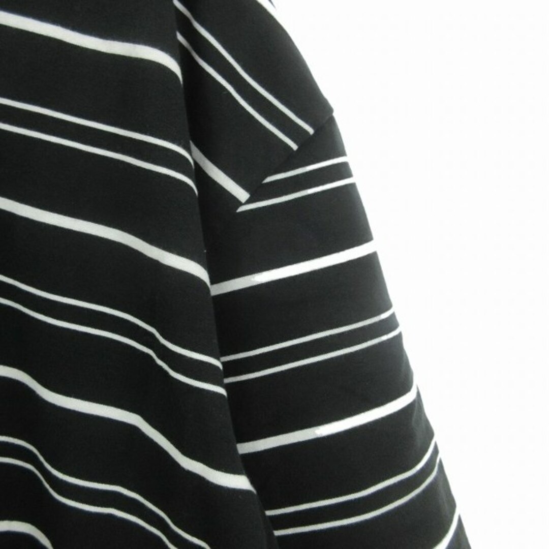 COOTIE(クーティー)のクーティー 23SS Tシャツ カットソー 半袖 クルーネック ボーダー 黒 M メンズのトップス(Tシャツ/カットソー(半袖/袖なし))の商品写真