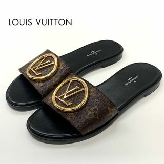 ルイヴィトン(LOUIS VUITTON)の7805 ヴィトン ロックイット レザー モノグラム LVサークル サンダル(サンダル)