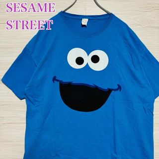 SESAME STREET - 【入手困難】セサミストリート　Tシャツ　XLサイズ　クッキーモンスター　海外輸入