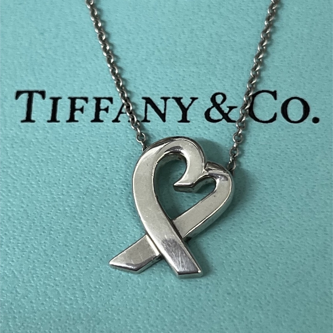 Tiffany & Co.(ティファニー)の(C043023)Tiffany ラビングハート925 ティファニーシルバー レディースのアクセサリー(ネックレス)の商品写真