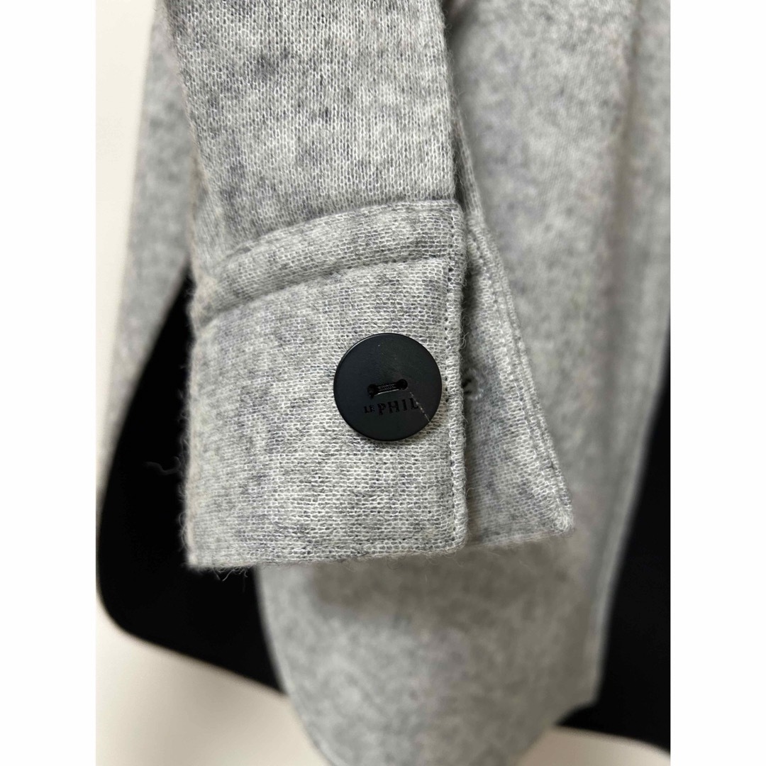 LE PHILウールジャージーボンディングジャケット レディースのジャケット/アウター(その他)の商品写真