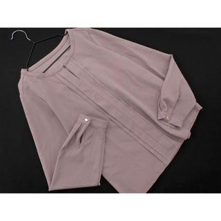 インデックス(INDEX)のINDEX インデックス ブラウス シャツ sizeS/ピンク ■◇ レディース(シャツ/ブラウス(長袖/七分))