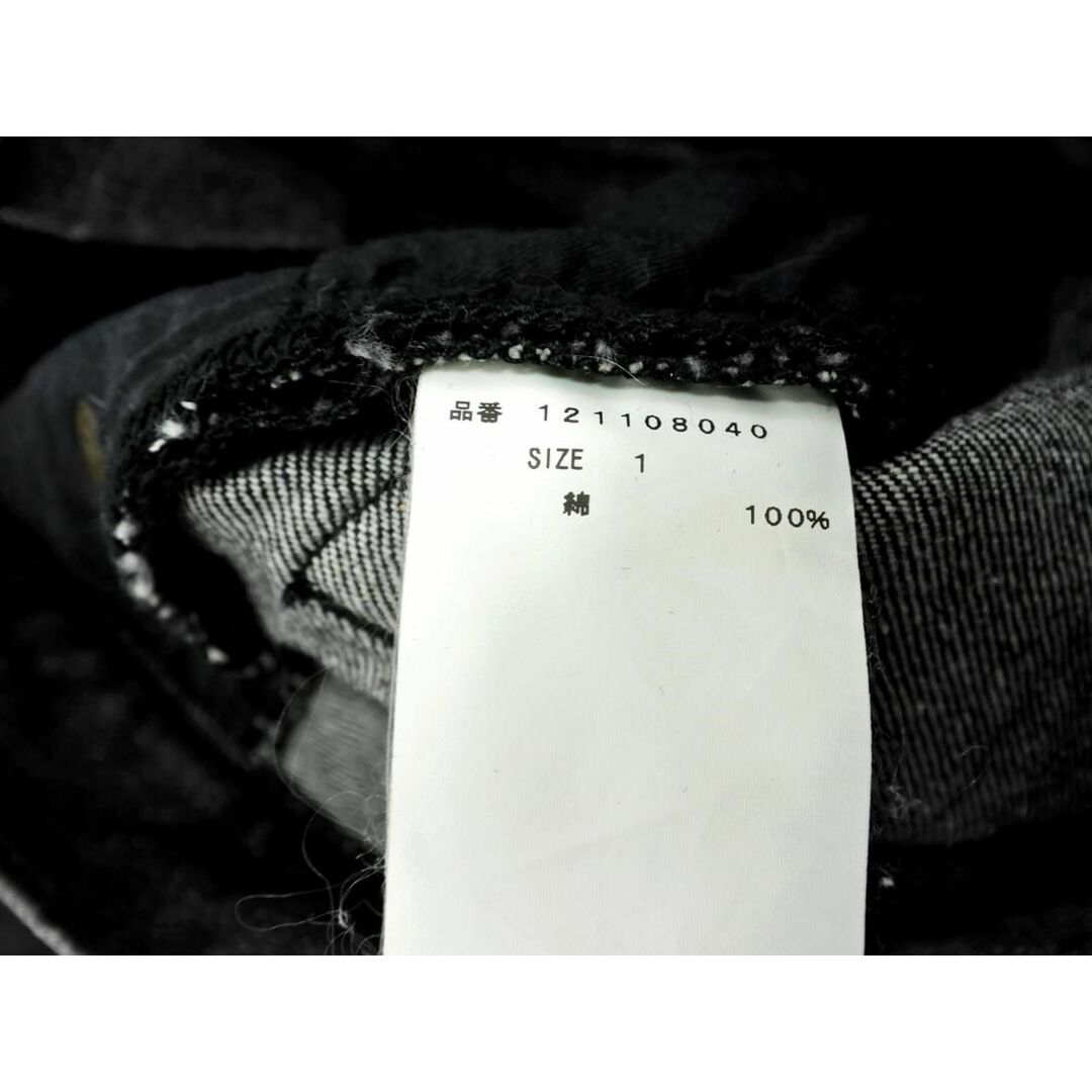 AKTE アクテ ハイウエスト デニムパンツ size1/黒 ■■ レディース レディースのパンツ(デニム/ジーンズ)の商品写真