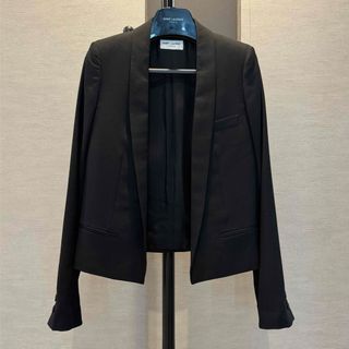 サンローラン(Saint Laurent)のサンローラン　ブラック ジャケット(テーラードジャケット)