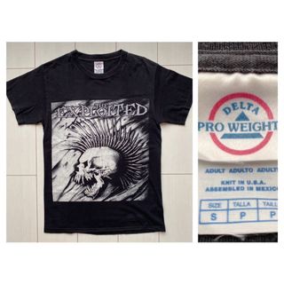 ミュージックティー(MUSIC TEE)の90s USA製 THE EXPLOITED punk band black S(Tシャツ/カットソー(半袖/袖なし))