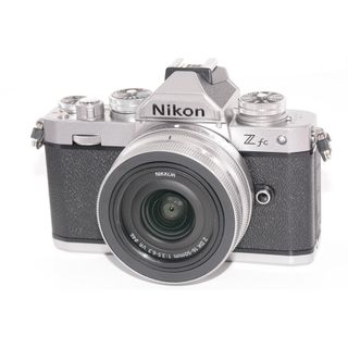 【外観特上級】Nikon ミラーレス一眼カメラ Z fc レンズキット NIKKOR Z DX 16-50mm f/3.5-6.3 VR シルバー 付属 ZfcLK16-50SL(ミラーレス一眼)