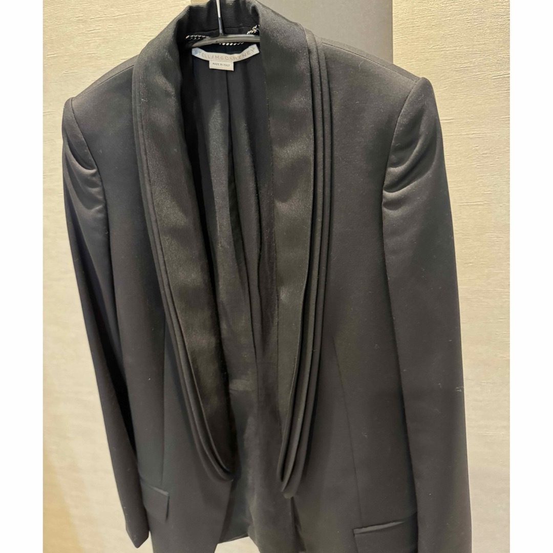 Stella McCartney - STELLA McCARTNEY 名品ブラックジャケットの Stella McCartney - STELLA McCARTNEY 名品ブラックジャケットの