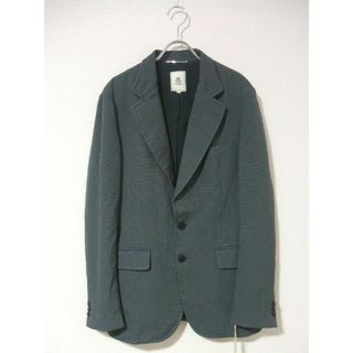 マンドゥ(MANDO)のMando POLYESTER B/EYE WIDE LAPEL 2B JACKET テーラードジャケット グレー メンズ  マンド【中古】0-1228M▲(テーラードジャケット)