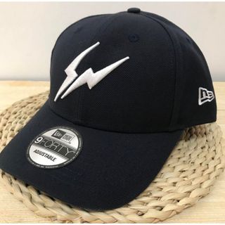 FRAGMENT - 新品 NEWERA FRAGMENT DESIGN サンダー CAP ネイビー