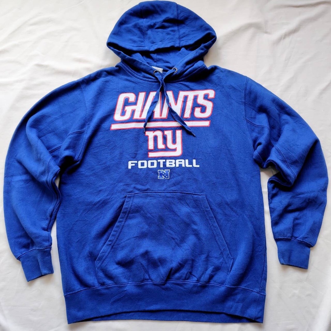 90s 00s S~M位 NFL GIANTS NY ジャイアンツ　パーカー メンズのトップス(パーカー)の商品写真