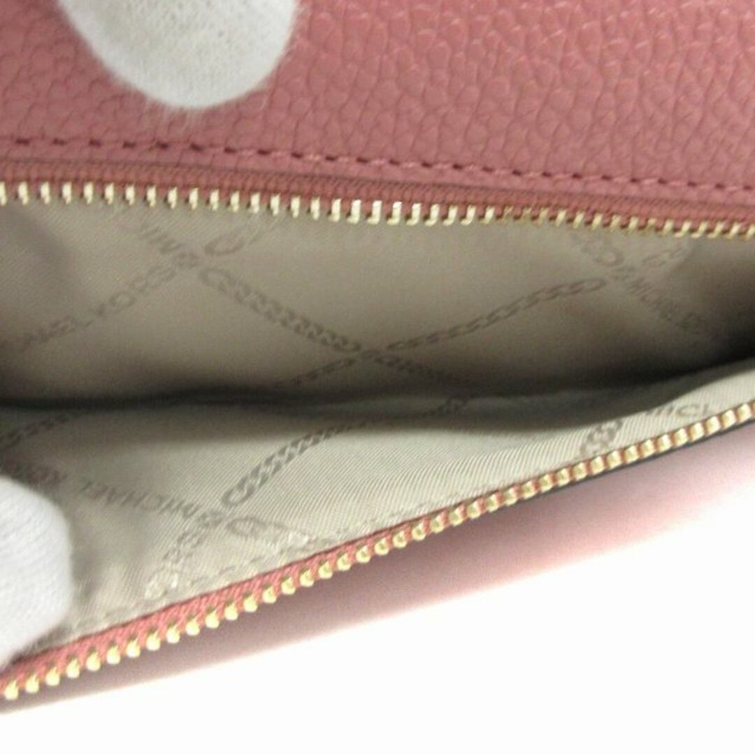 Michael Kors(マイケルコース)のマイケルコース 美品 長財布 二つ折り 小銭入れ レザー ピンク ■SM1 レディースのファッション小物(財布)の商品写真