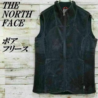 ザノースフェイス(THE NORTH FACE)の【G47】 USA規格ノースフェイス ボアフリースベスト　ロゴタグ フルジップ(ベスト/ジレ)