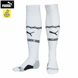 プーマ(PUMA)の★送料無料★UK直輸入★プーマ★ガーナ代表 ストッキング★白x黒/M★(ウェア)