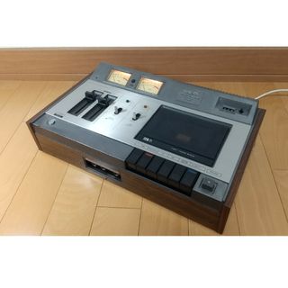 ヒタチ(日立)の【希少】動作品 日立 LO-D ステレオ カセットテープ デッキ 木目調(その他)