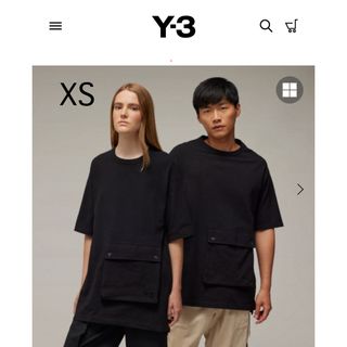 ワイスリー(Y-3)の美品Y-3 ポケットSSTシャツ(Tシャツ/カットソー(半袖/袖なし))