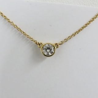 Tiffany & Co. - ティファニー ネックレス K18YG バイザヤード 1.9g レディース TIFFANY&Co. Ts779881 中古