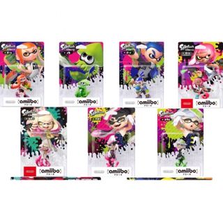 ニンテンドースイッチ(Nintendo Switch)のamiibo スプラトゥーン 7体セット(キャラクターグッズ)