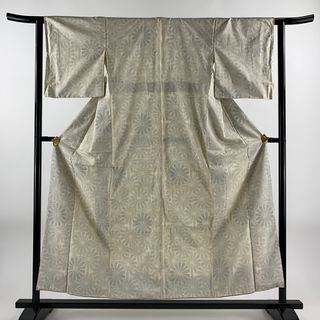 紬 身丈156cm 裄丈62.5cm 正絹 美品 秀品 【中古】(着物)