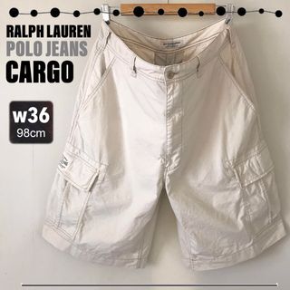 ポロラルフローレン(POLO RALPH LAUREN)のラルフローレン/POLO JEANS★カーゴショーツ★膝下丈★w36(98cm)(ショートパンツ)