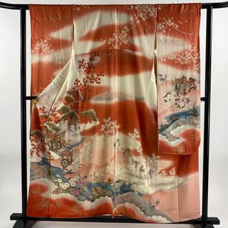 振袖 身丈157.5cm 裄丈61.5cm 正絹 美品 秀品 【中古】(着物)